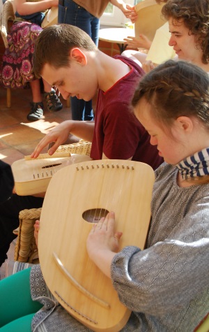 Students playing Our Kanteles Students playing Our Kanteles