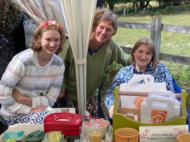 Fundraising at a brocante